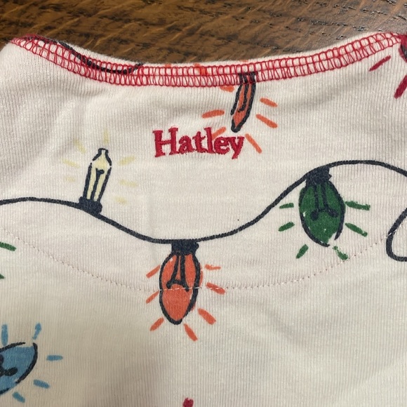 Hatley size 10 kids (unisex)  holiday onesie pajama. - Picture 6 of 7